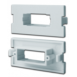 Вставка модульная под адаптер SC в розетку LAN-MB, белая